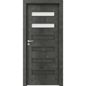 Porta FIT F.2 Betón Tmavý 